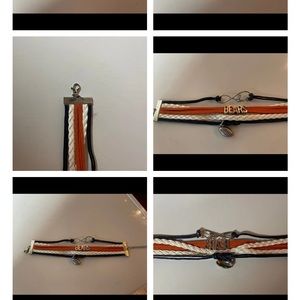 Chicago Bears Bracelet NEW has a football hanging